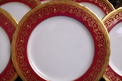 AYNSLEY KENILWORTH RED #7023- DINNER PLATE   .....   https://www.jaapiesfinecAVhinastore.com