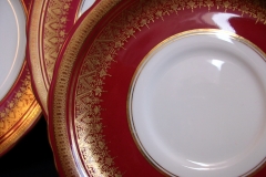 AYNSLEY ROMNEY RED  #7410-   SAUCER for SOUP BOWL ..... https://www.jaapiesfinechinastore.com