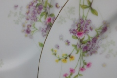 BAWO & DOTTER PURPLE ASTER & YELLOW/ PINK FLOWERS-DINNER PLATE 9 3/4" ..... https://www.jaapiesfinechinastore.com