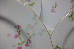 BAWO & DOTTER PURPLE ASTER & YELLOW/ PINK FLOWERS-DINNER PLATE 9 3/4" ..... https://www.jaapiesfinechinastore.com
