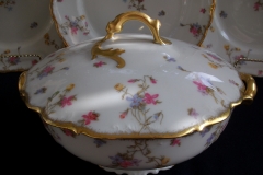 BAWO & DOTTER  (ELITE WORKS) SCATTERED FLOWERS- ROUND COVERED SERVING BOWL .....   https://www.jaapiesfinechinastore.com