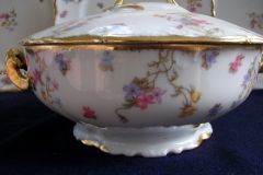 BAWO & DOTTER  (ELITE WORKS) SCATTERED FLOWERS- ROUND COVERED SERVING BOWL .....   https://www.jaapiesfinechinastore.com
