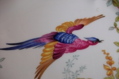 SPODE CHELSEA BIRD Y8555-   GRAVY BOAT & UNDERPLATE  .....   https://www.jaapiesfinechinastore.com