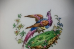 SPODE CHELSEA  BIRD GREEN SMOOTH- BREAD & BUTTER PLATE  #2   .....         https://www.jaapiesfinechinastore.com