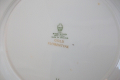 WEDGWOOD FLORENTINE GOLD- BREAD & BUTTER PLATE   .....  https://www.jaapiesfinechinastore.com