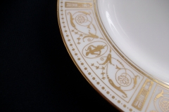 WEDGWOOD GOLD GRECIAN- DINNER PLATE   .....   https://www.jaapiesfinechinastore.com